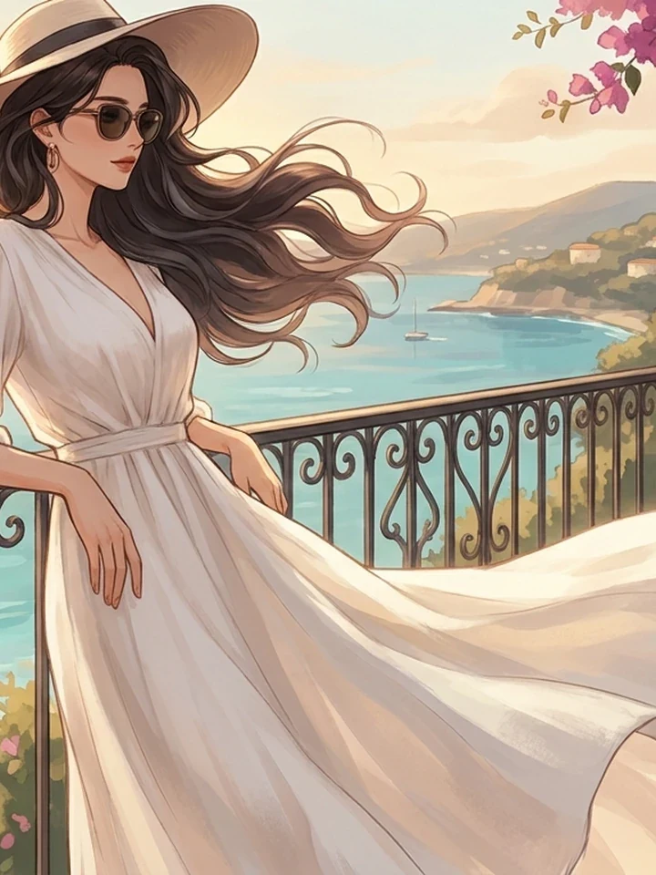 Unmistakably adult anime character illustrating the platform's content rules